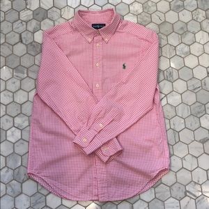 Boys Ralph Lauren gingham button down